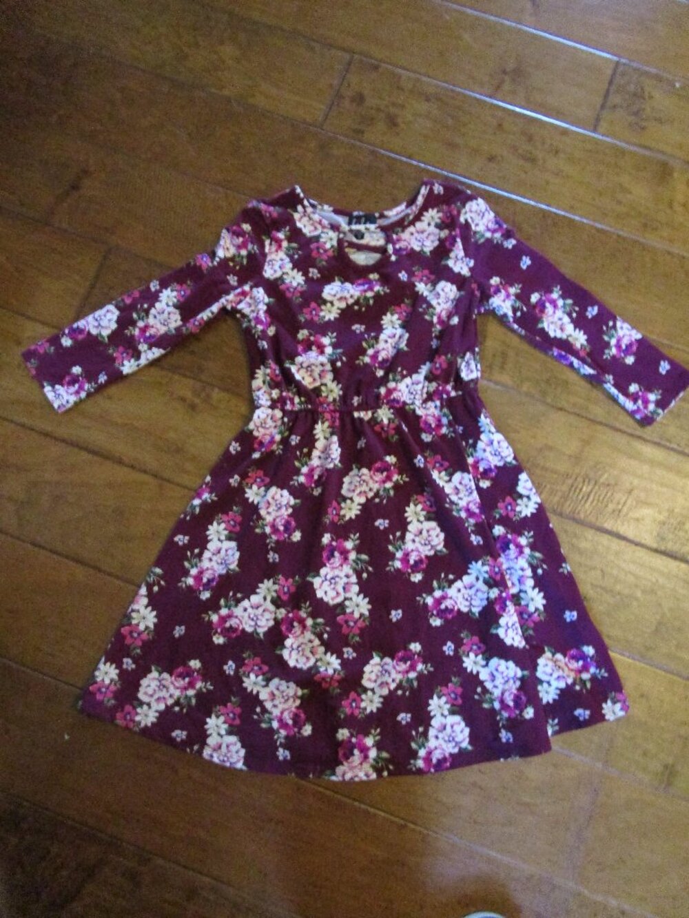 Girls Lilt Dress Mulberry Size 10
